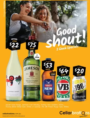 Groceries offers in Ryde NSW | Good Shout! 21/04 in Cellarbrations | 21/04/2025 - 04/05/2025