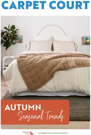 Home Furnishings offers in Townsville QLD | Autumn Seasonal Trends in Carpet Court | 14/04/2025 - 01/06/2025