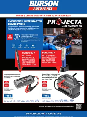 Hardware & Auto offers in Rockingham WA | Light Up Deals Catalogue April-May 2025 in Burson Auto Parts | 15/04/2025 - 14/05/2025