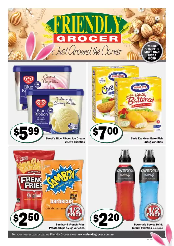 Friendly Grocer catalogue in Gold Coast QLD | Just around the corner | 16/04/2025 - 22/04/2025