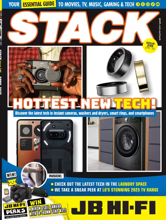 JB Hi Fi catalogue in Bendigo VIC | Stack Issue April 2025 | 17/04/2025 - 30/04/2025
