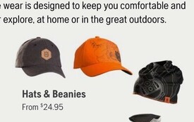 Husqvarna Hats & Beanies offers at $24.95 in Husqvarna