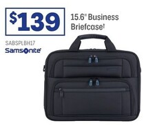 Samsonite 15.6" Business Briefcase offers at $139 in Officeworks