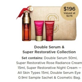 Double Serum & Super Restorative Collection offers at $196 in Ramsay Pharmacy