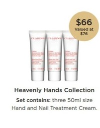 Heavenly Hands Collection offers at $66 in Malouf Pharmacies