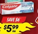 Sensitive Pro-relief Toothpaste Whitening 100g offers at $5.99 in Cincotta Chemist