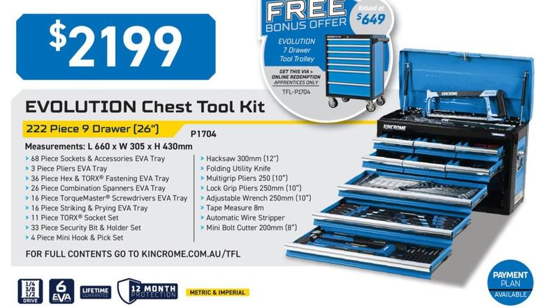 Ol Box offers at $2199 in Kincrome