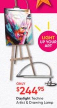 Daylight Techne Artist & Drawing Lamp offers at $244.95 in Eckersley's Art & Craft