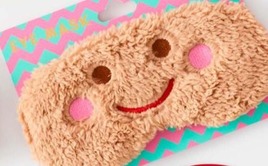Christmas Novelty Gingerbread Eye Mask offers at $3 in Kmart
