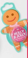 OXX Cosmetics Holly and Jolly Lip Balm - Gingerbread Fragrance offers at $3 in Kmart