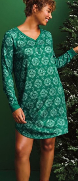 Snowflake Sleepshirt offers at $32.99 in Avon