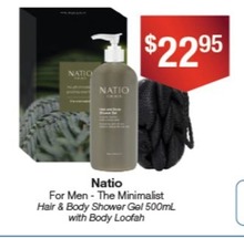Natio For Men - The Minimalist offers at $22.95 in Pharmacist Advice