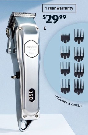 Cordless Hair Clippers offers at $29.99 in ALDI