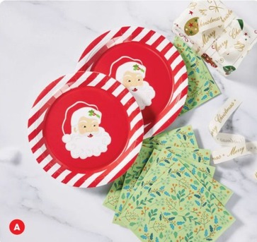 Christmas Novelty Round Plate 8 Pack  offers at $3 in Coles