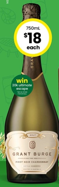 Grant Burge Nv Range offers at $18 in The Bottle-O
