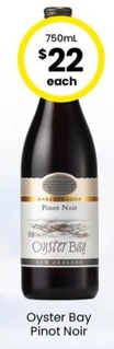Oyster Bay Pinot Noir offers at $22 in The Bottle-O