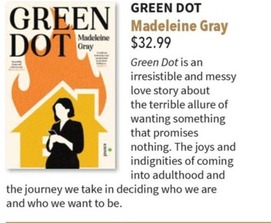 Green Dot offers at $32.99 in Collings Booksellers