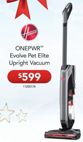 Hoover ONEPWR™️ Evolve Pet Elite Upright Vacuum  offers at $599 in Godfreys