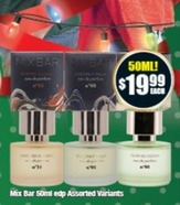 Mix Bar 50ml Edp Assorted Variants offers at $19.99 in Chemist Warehouse