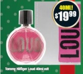 Loud 40ml Edt offers at $19.99 in Chemist Warehouse