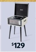 Retro Turntable with Legs offers at $129 in ALDI