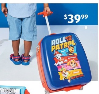 Children’s Suitcase offers at $39.99 in ALDI