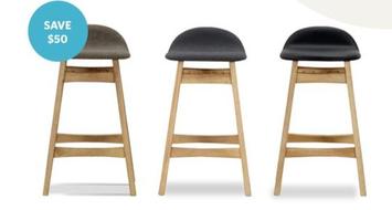 Linder Barstool offers at $149 in Focus On Furniture