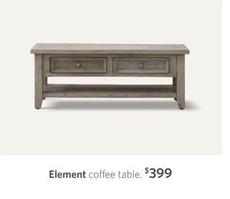 Element Coffee Table offers at $399 in Focus On Furniture