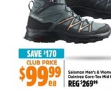 Salomon Women’s Daintree Gore-Tex Mid Hiker offers at $99.99 in Anaconda