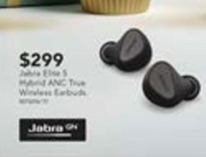 Elite 5 Hybrid Anc True Wireless Earbuds offers at $299 in Harvey Norman
