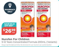 For Children 5-12 Years Concentrated Formula 200ml (variants) offers at $26.99 in Your Local Pharmacy
