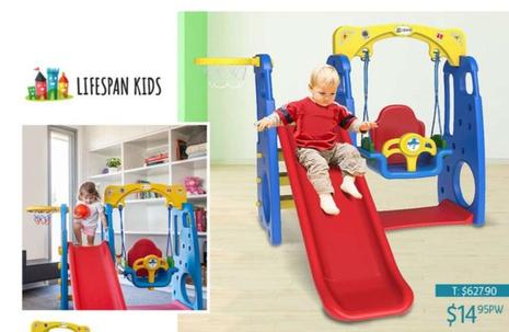 Lifespan Kids Ruby 4-in-1 Swing Slide offers at $627.9 in Chrisco