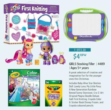 Girls Stocking Filler | 4489 | Ages 5+ Years offers at $4.1 in Chrisco