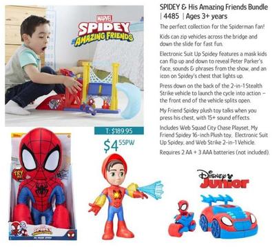 Spidey & His Amazing Friends Bundle offers at $4.55 in Chrisco