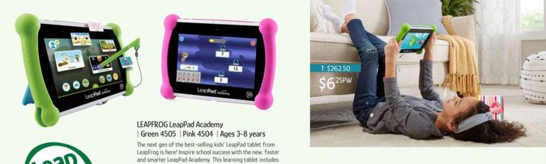 Leappad Academy offers at $6.25 in Chrisco