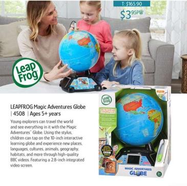 Magic Adventures Globe | 4508 | Ages 5+ Years offers at $3.95 in Chrisco