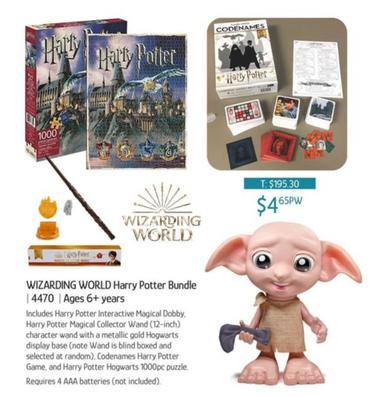 Wizarding World Harry Potter Bundle | 4470 | Ages 6+ Years offers at $4.65 in Chrisco
