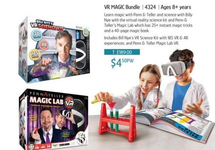 Vr Magic Bundle 4324 | Ages 8+ Years offers at $4.5 in Chrisco