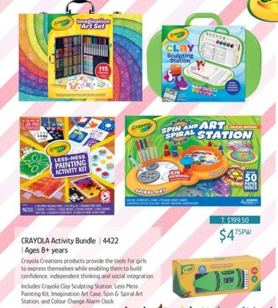 Crayola - Activity Bundle offers at $4.75 in Chrisco
