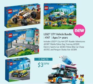 Lego - City Vehicle Bundle offers at $3.35 in Chrisco