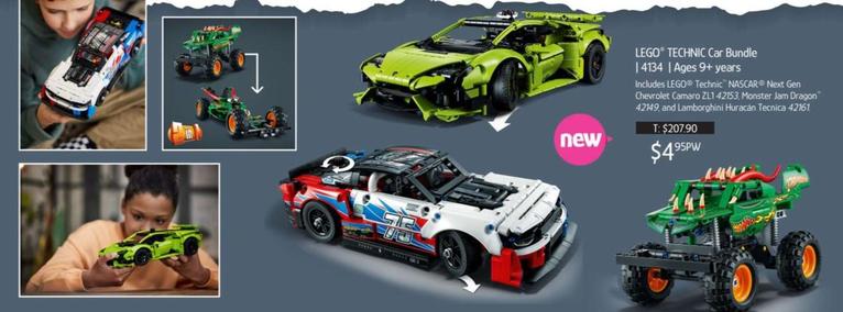 Lego - Technic Car Bundle offers at $4.95 in Chrisco