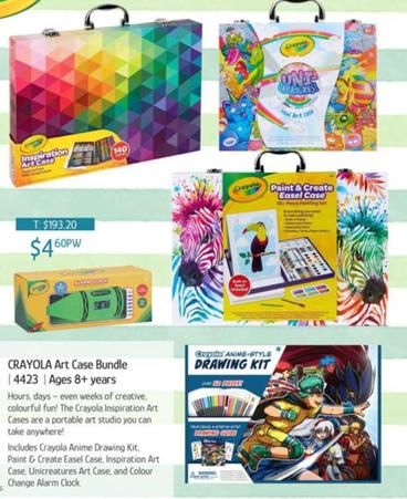 Crayola - Art Case Bundle offers at $4.6 in Chrisco