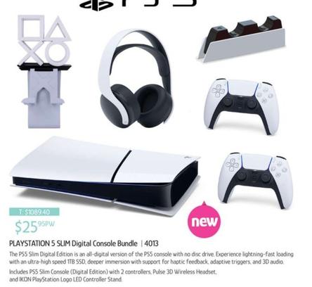 Playstation 5 Slim Digital Console Bundle | 4013 offers at $25.95 in Chrisco