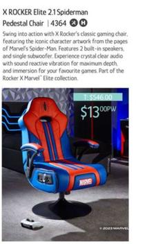 X Rocker Elite 2.1 Pedestal Chair | 4364 offers at $13 in Chrisco
