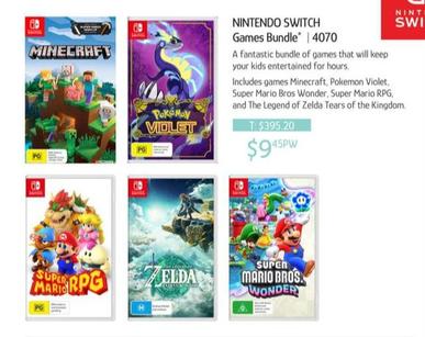 Nintendo - Switch Games Bundle offers at $9.45 in Chrisco