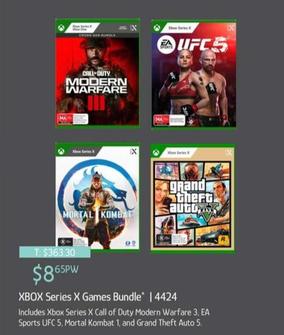 Xbox - Series X Games Bundle* | 4424 offers at $8.65 in Chrisco