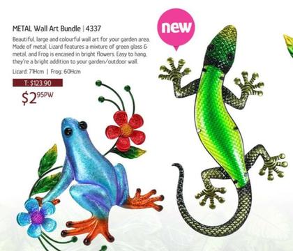 Metal Wall Art Bundle offers at $2.95 in Chrisco