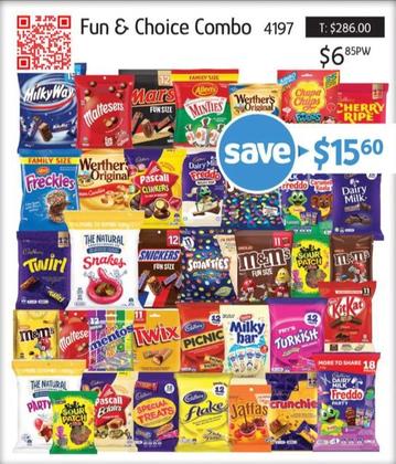 Fun & Choice Combo offers at $6.85 in Chrisco