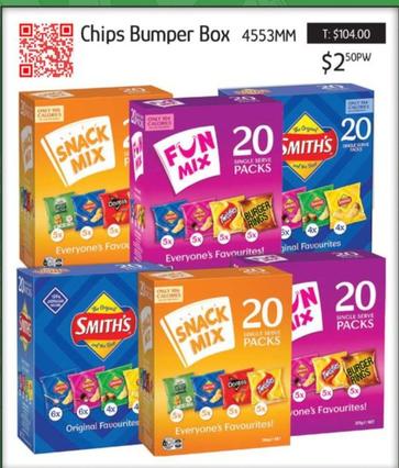 Chips Bumper Box offers at $2.5 in Chrisco