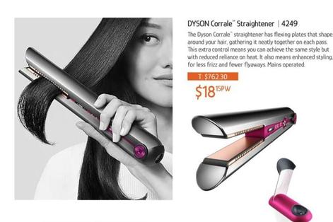 Dyson - Corrale Straightener | 4249 offers at $18.15 in Chrisco
